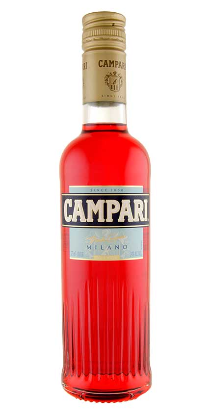 Half-Bottle of Campari Aperitivo Liqueur