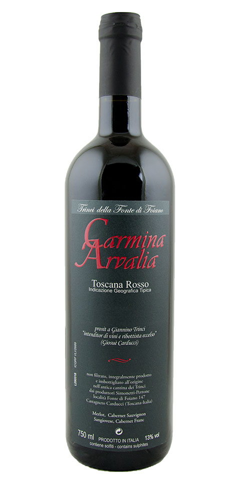 Toscana Rosso "Carmina Arvalia," Trinci - 2019
