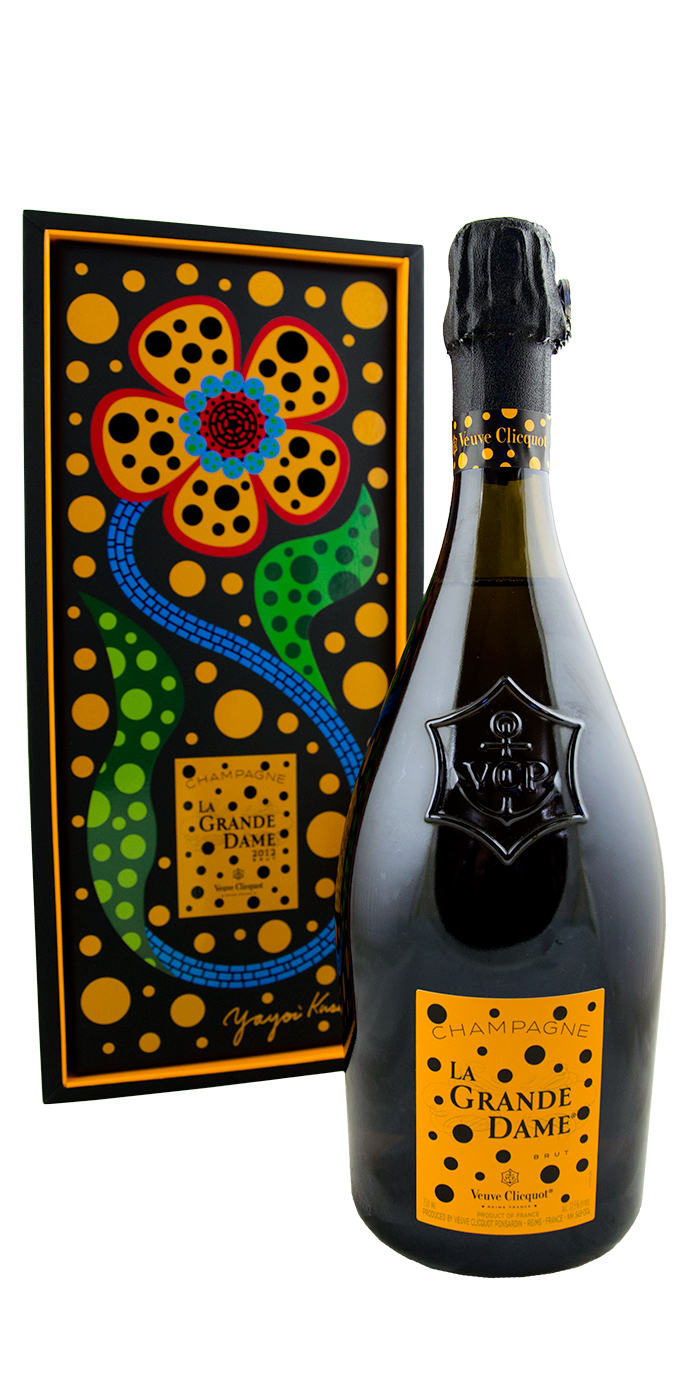 Veuve Clicquot, La Grande Dame, Yayoi Kusama Edition - 2012