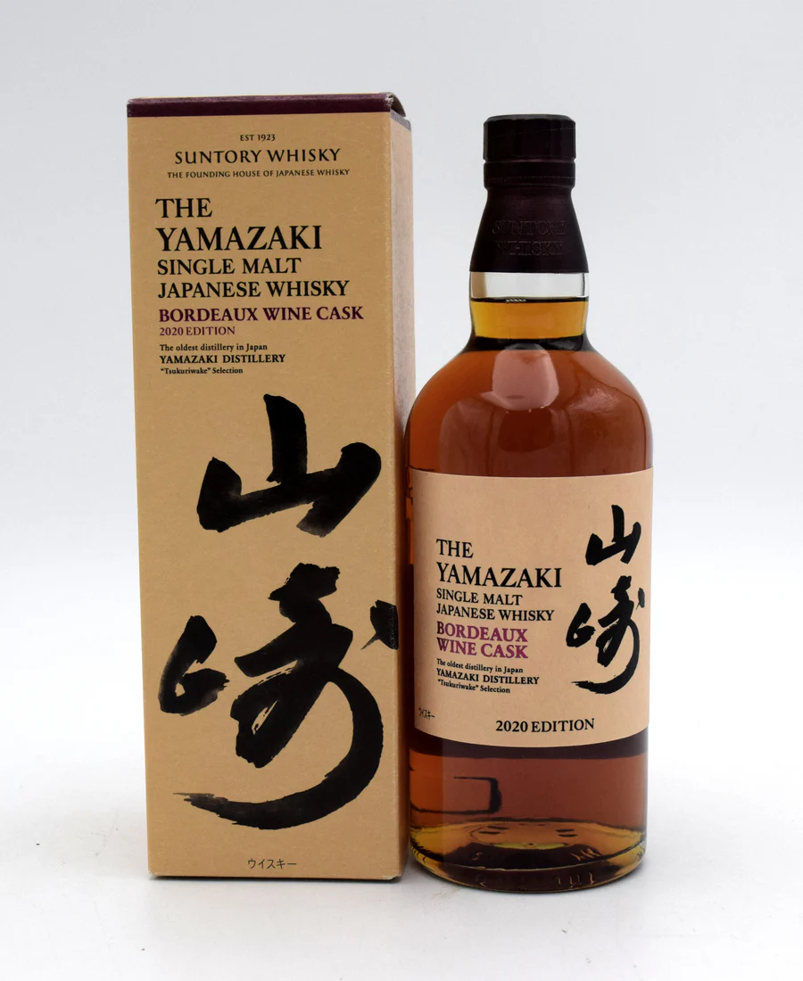 Yamazaki 'Bordeaux Wine Cask' Single Malt Japanese Whisky - 2020 Release