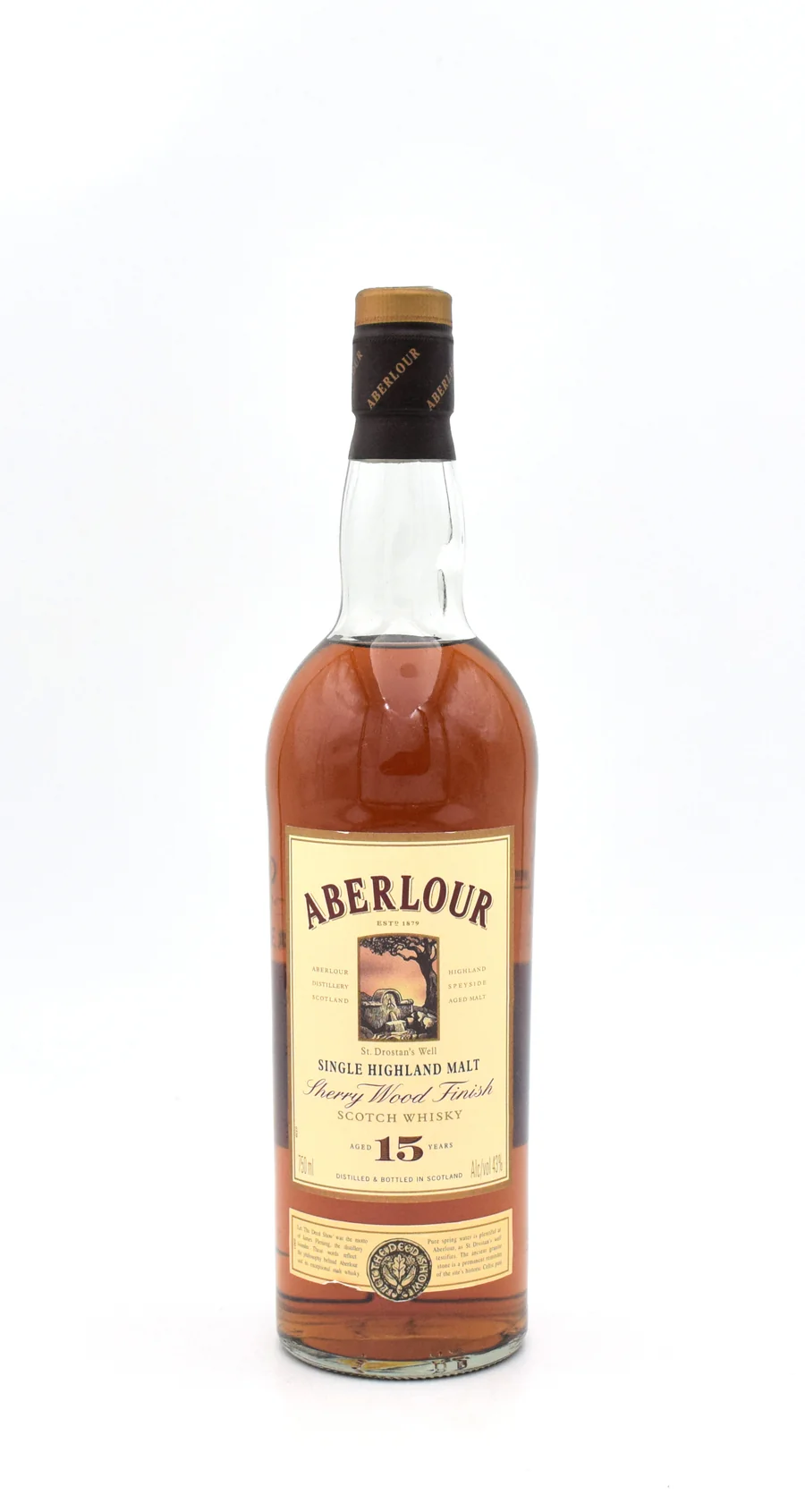 Aberlour 15 Year Old Scotch Whisky (1990's vintage)