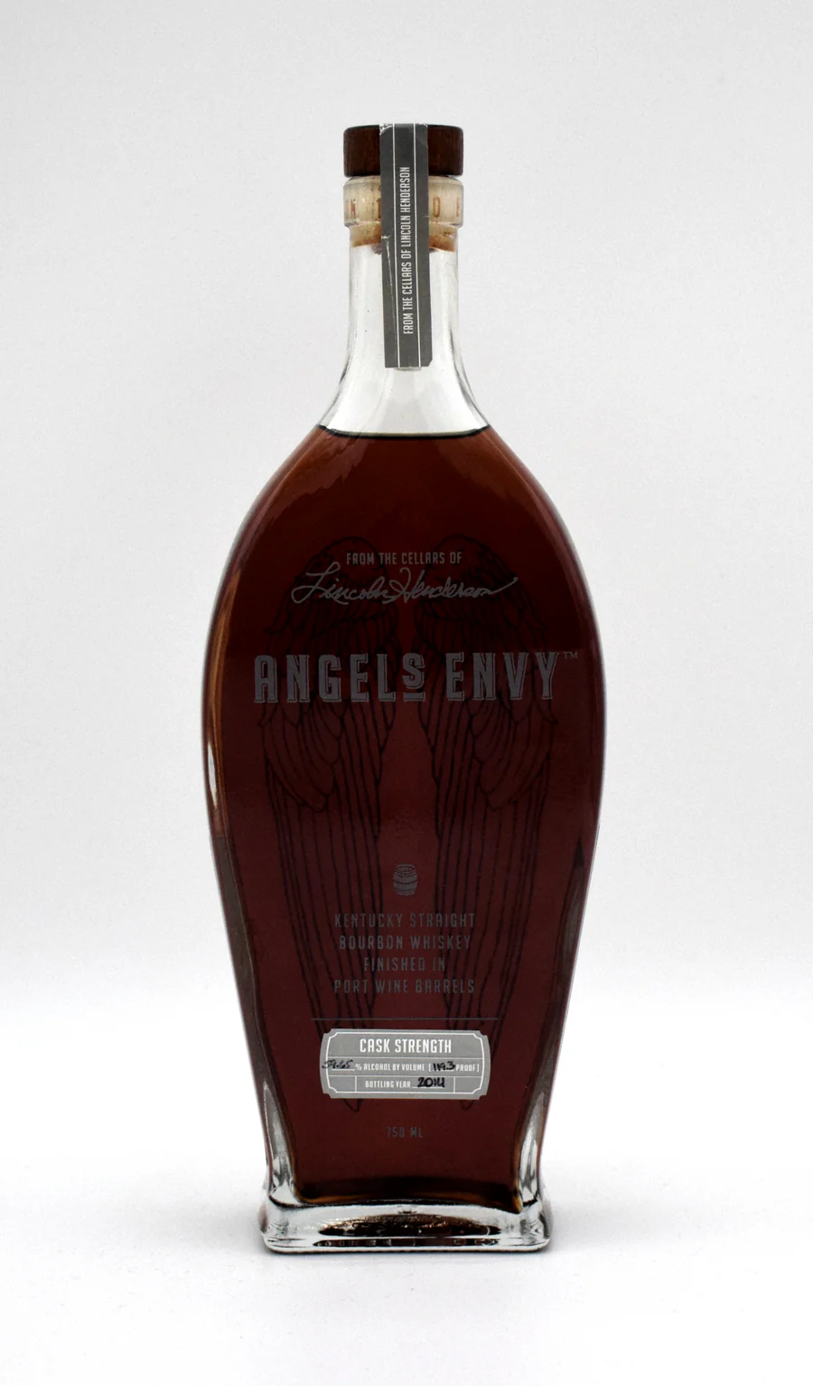 Angel's Envy Cask Strength Port Finished Bourbon Whiskey 2014 Release (No Box)