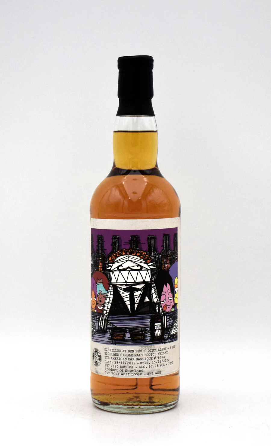 Ben Nevis 'Cut Your Wolf Loose' 5 Year Single Malt Scotch