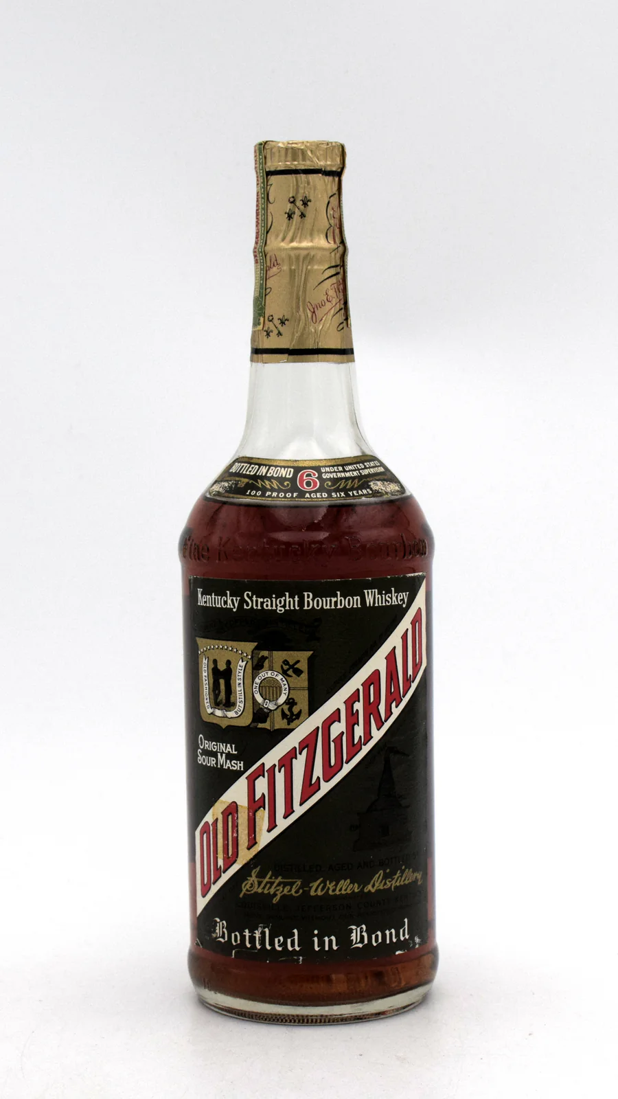 Old Fitzgerald 6 Year Old Bottled In Bond Bourbon - 1967 Vintage
