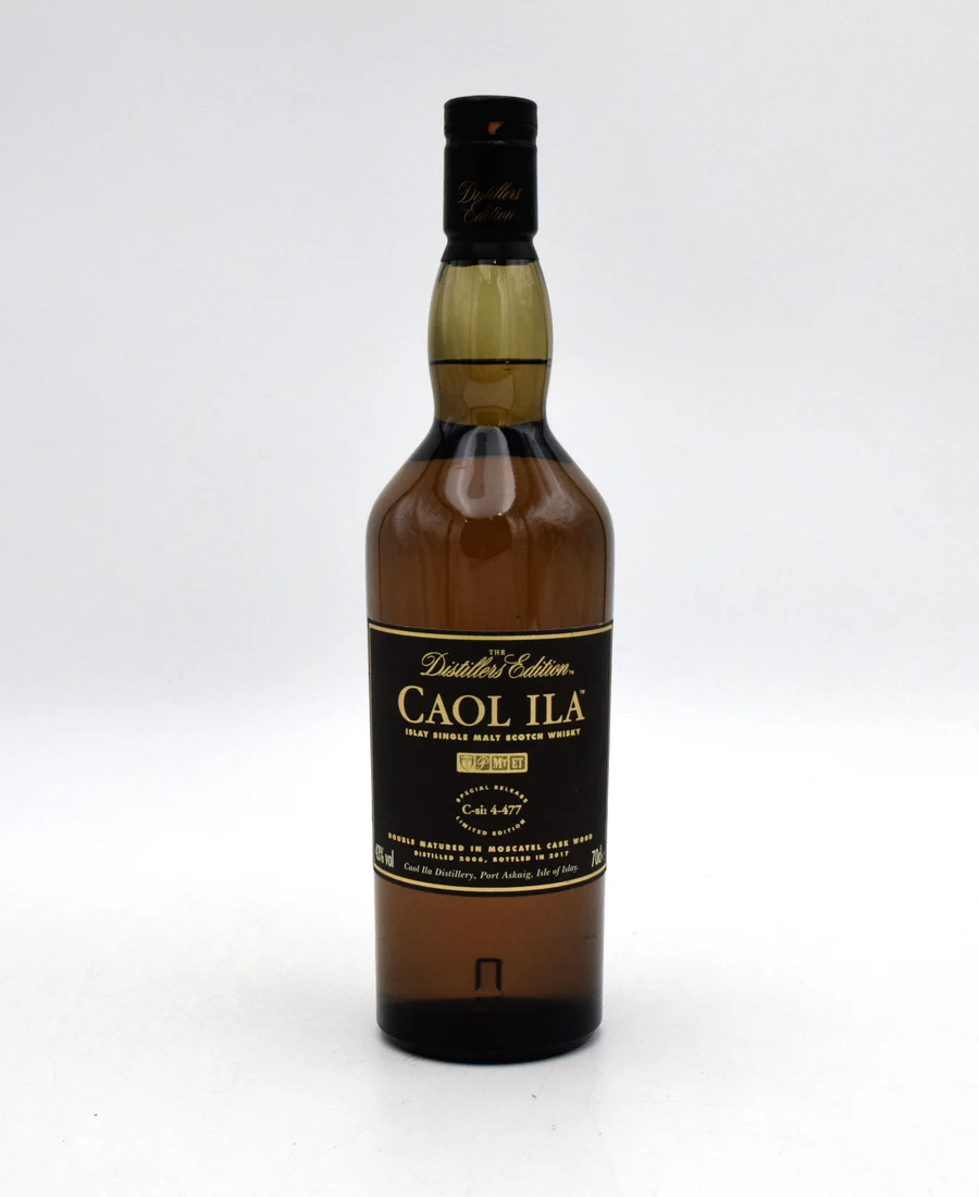 Caol Ila 2017 'Distillers Edition' Double Matured Moscatel Cask Wood Single Malt Scotch