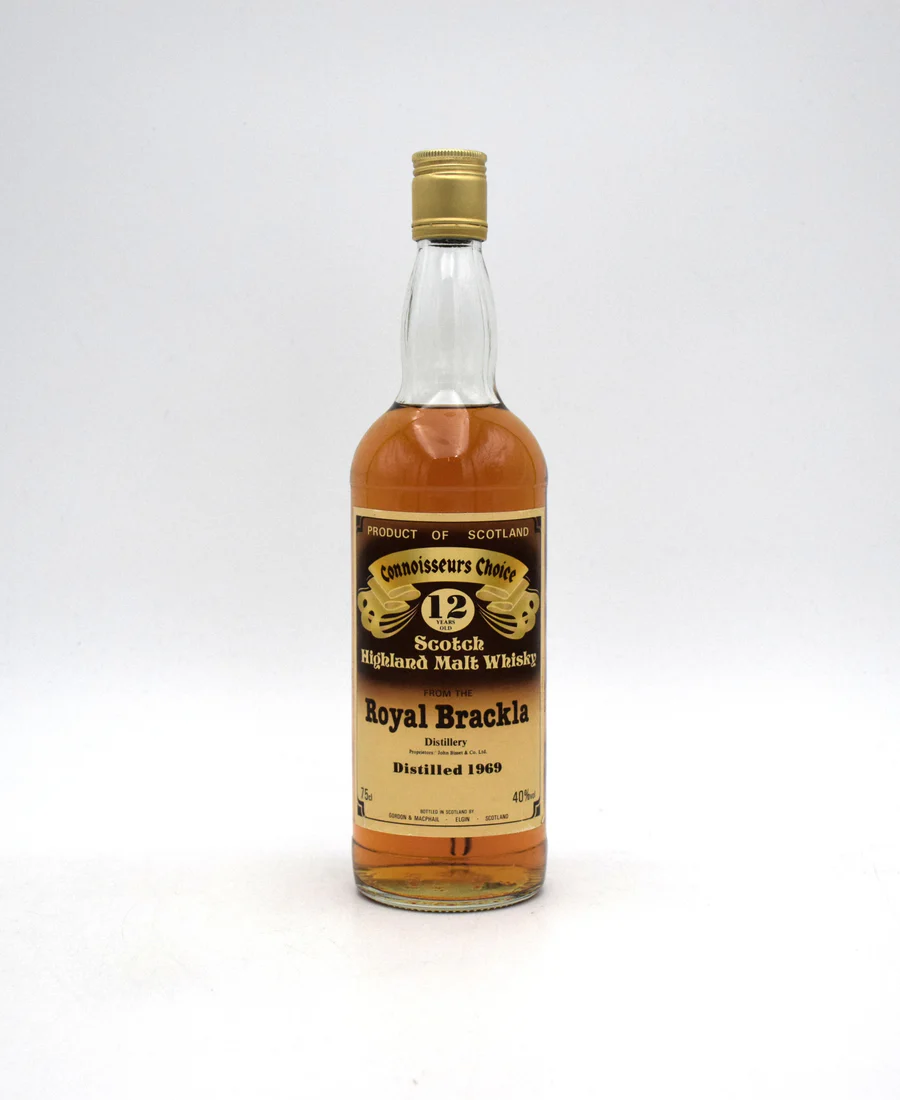 Gordon & MacPhail 'Connoisseurs Choice' Royal Brackla 12 Year Single Malt Scotch - 1969 Release (No Box)