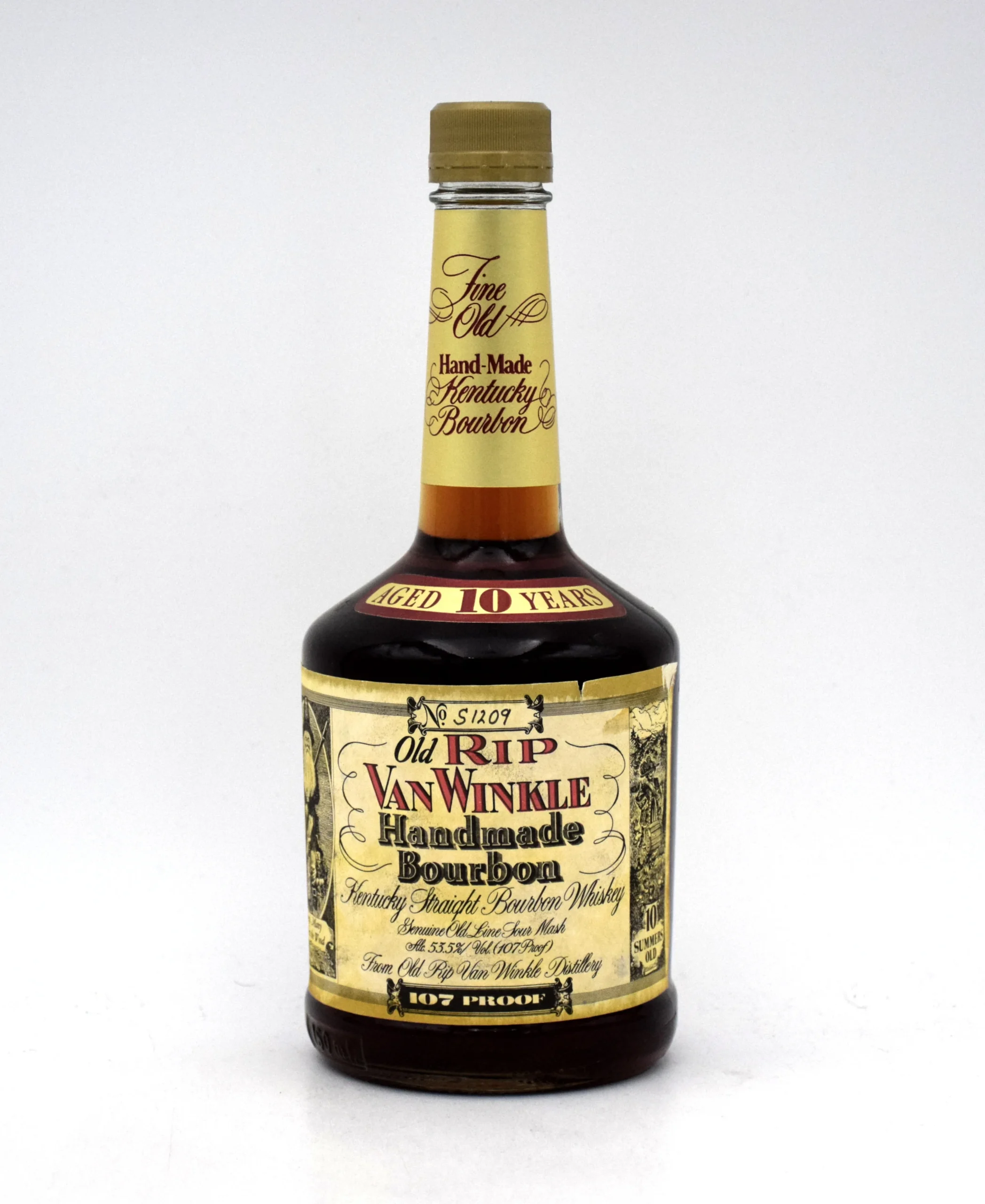 Old Rip Van Winkle 10 Year 'SQUAT' Bottling - Lawrenceburg (107 Proof)