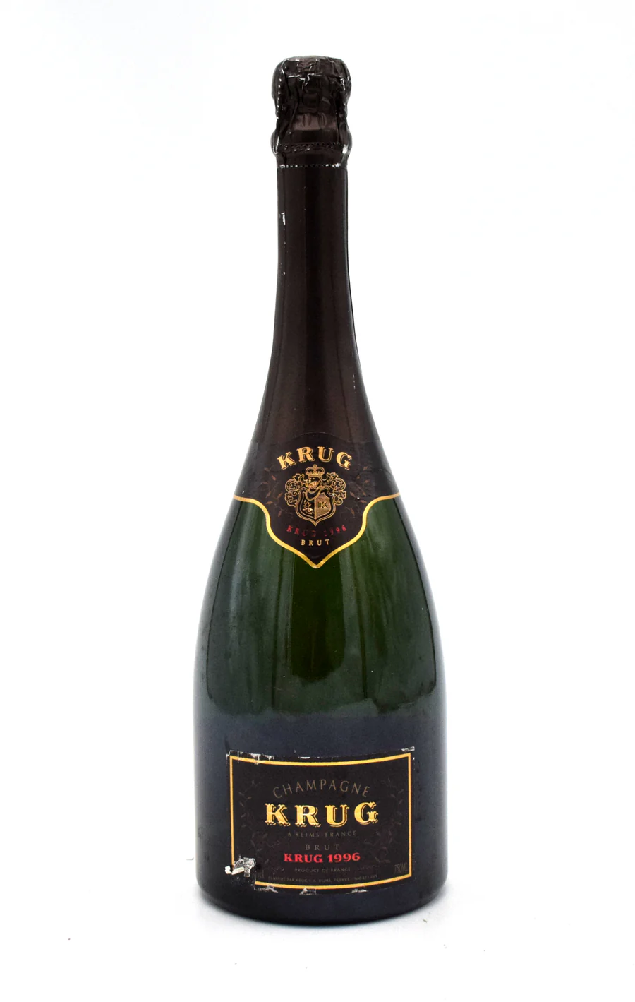 1996 Krug Vintage Brut (Very Slightly Torn Label)