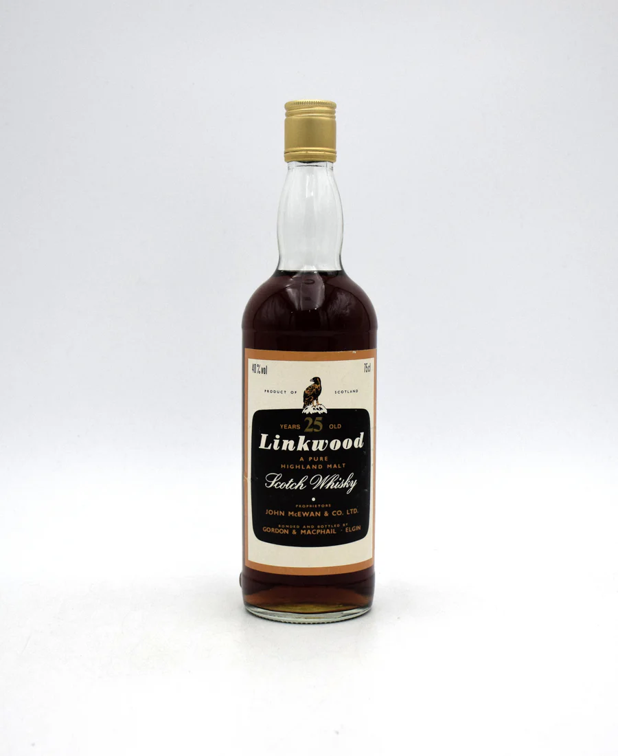 Gordon & MacPhail 'Linkwood' 25 Year Single Malt Scotch - 1990's Bottling (John McEwan & Co Ltd)