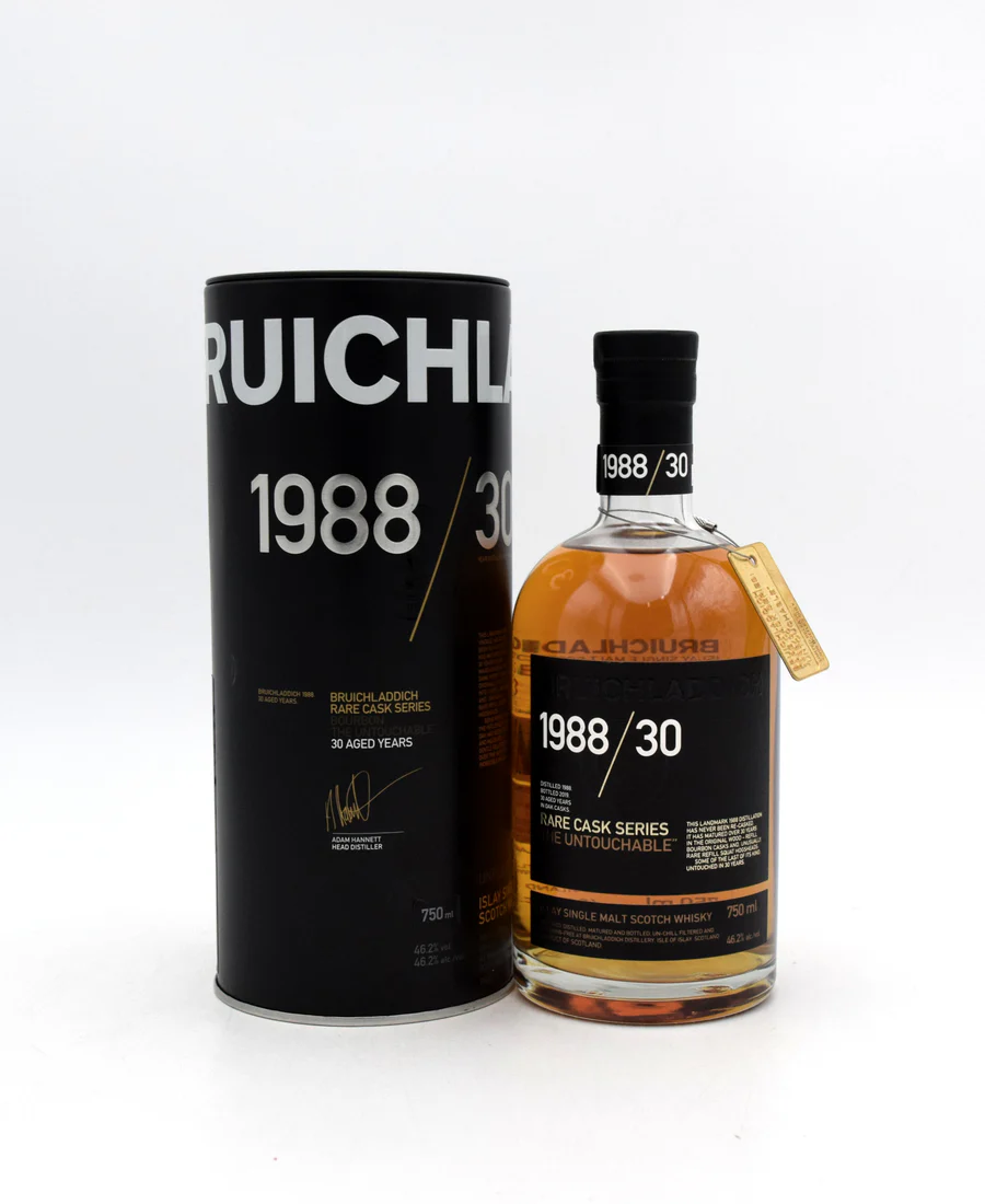 Bruichladdich 30 Year 'Rare Cask Series The Untouchable' Single Malt Scotch - 1988 Release
