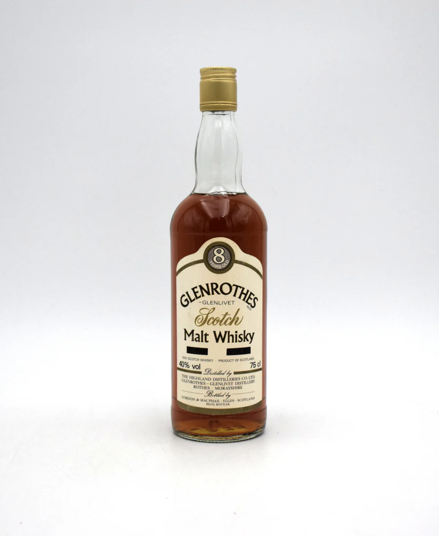 Gordon & MacPhail Glenlivet 'Glenrothes' 8 Year Scotch Whisky - 1970's Bottling