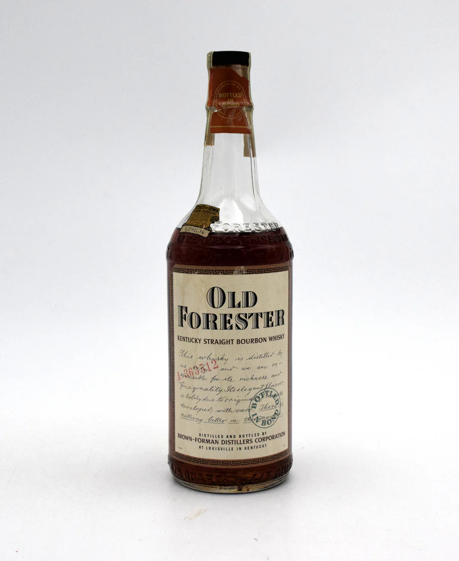 Old Forester Bottled in Bond Kentucky Straight Bourbon - 1950 Release