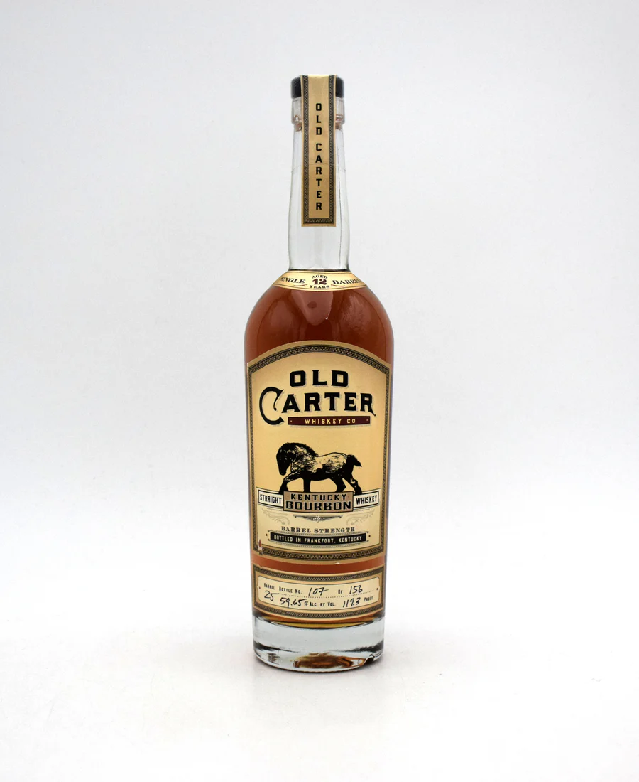 Old Carter 12 Year Barrel Strength Single Barrel Bourbon (Barrel #25)
