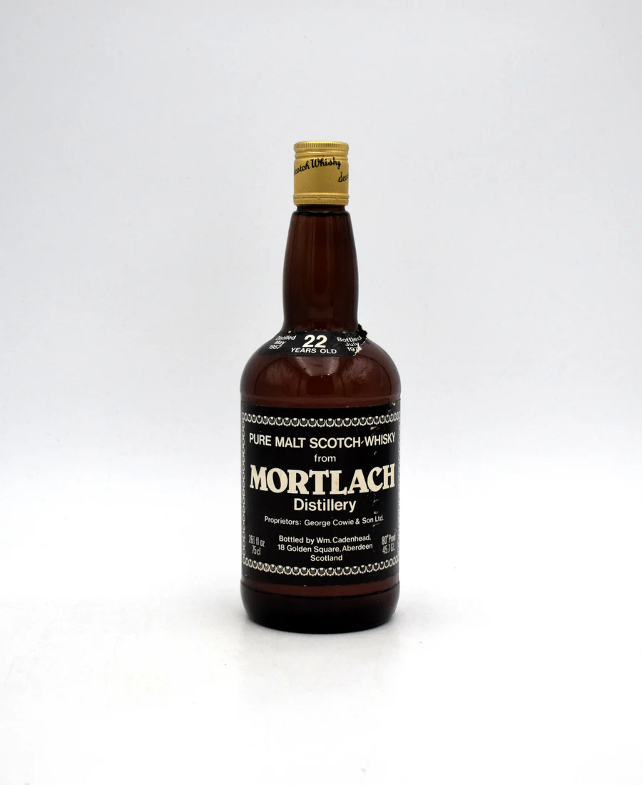 Cadenhead's 'Mortlach' 22 Year Single Malt Scotch - 1957 Vintage (Slightly Torn Label)