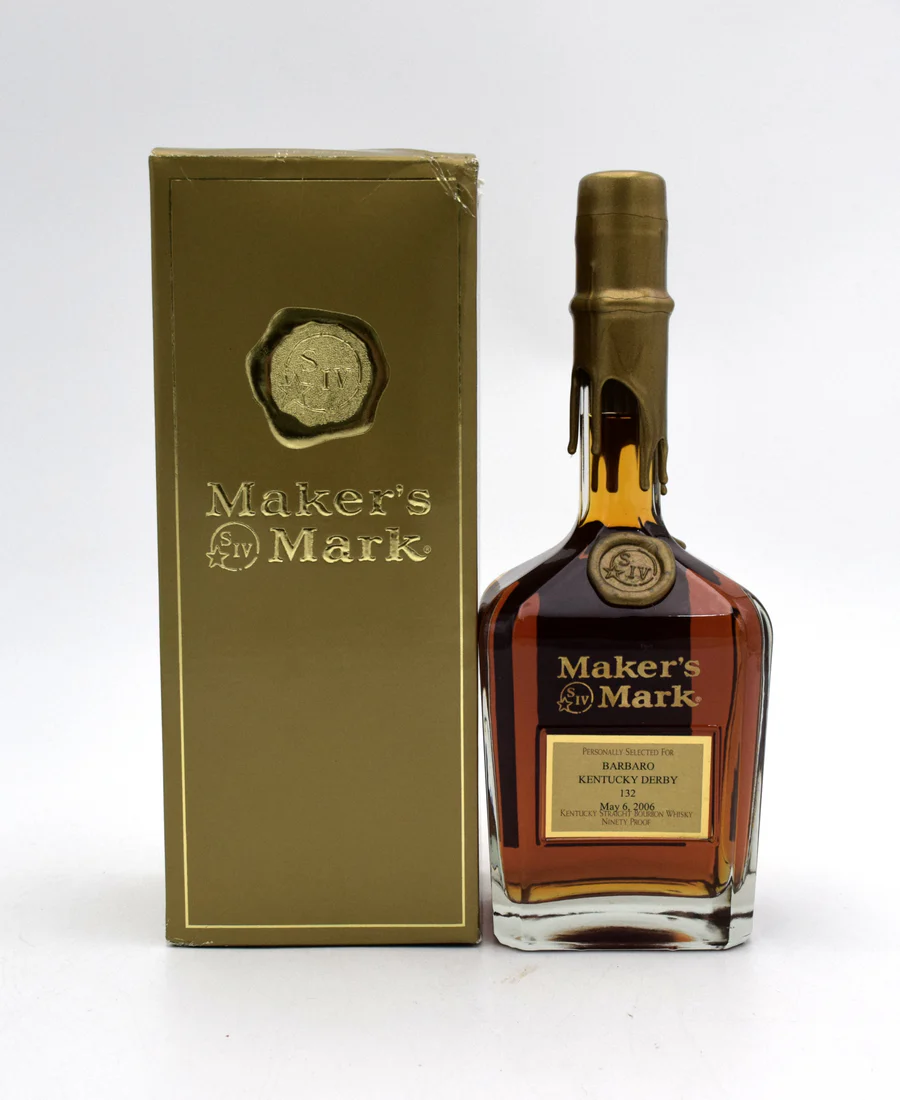 Maker’s Mark 'Personally Selected for Barbaro Kentucky Derby 132' V.I.P Bourbon - 2006 Release (With Box)