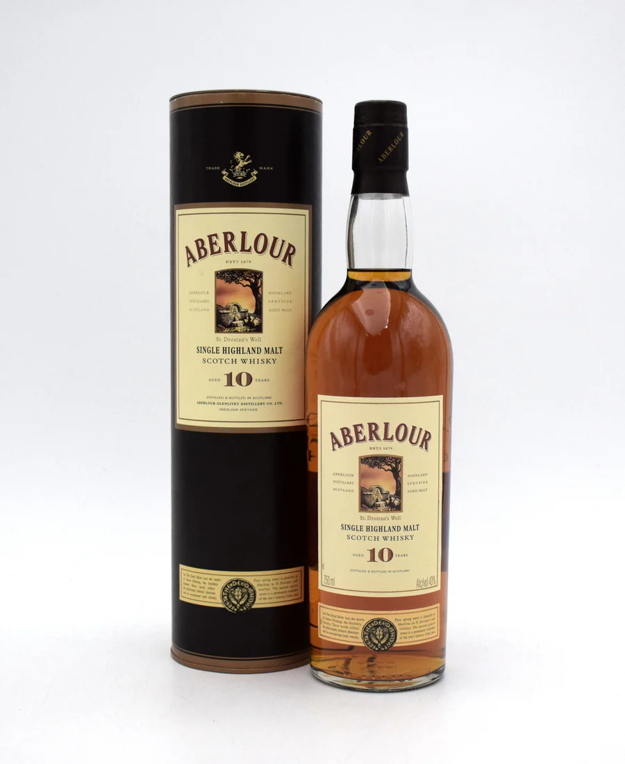 Aberlour 10 Year Single Highland Malt Scotch (Older Bottling)