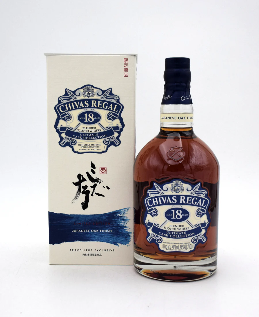 Chivas Regal 'Ultimate Cask Collection: Japanese Oak Finish' 18 Year Blended Scotch (1L)