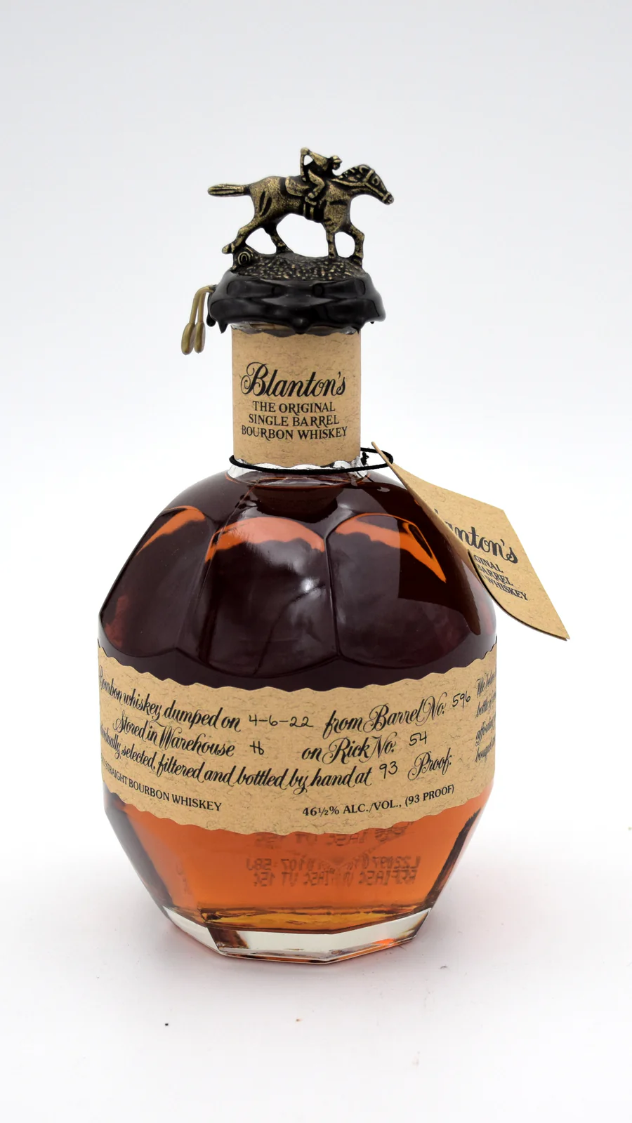 Blanton's Single Barrel Bourbon (No Box or Bag)