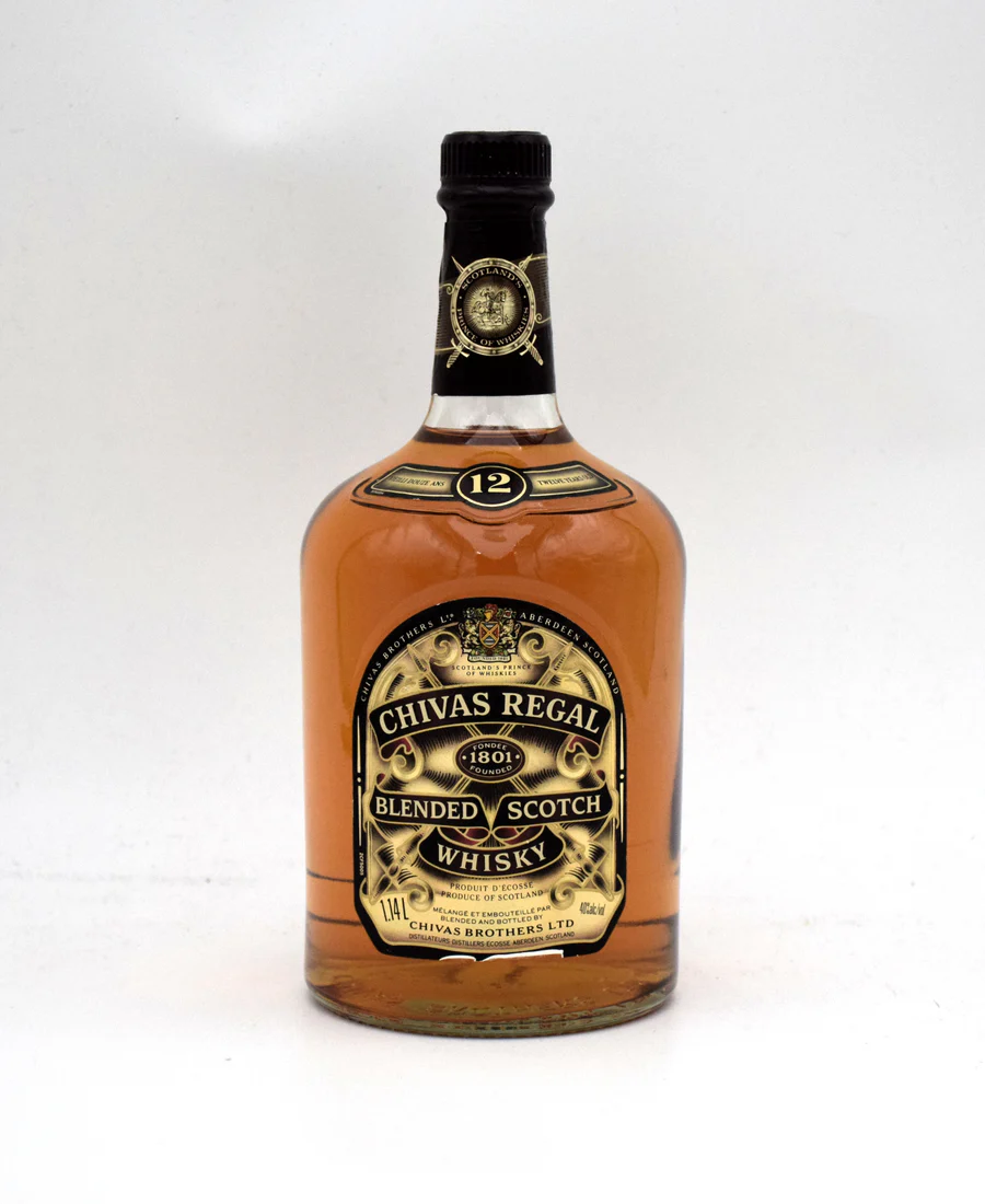 Chivas Regal 12 Year Blended Scotch (1980's Bottling, 1L)