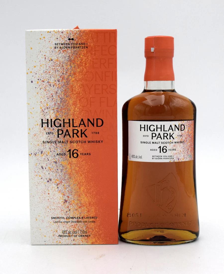 Highland Park 'Between You and I by Bjorn Frantzen' 16 Year Single Malt Scotch