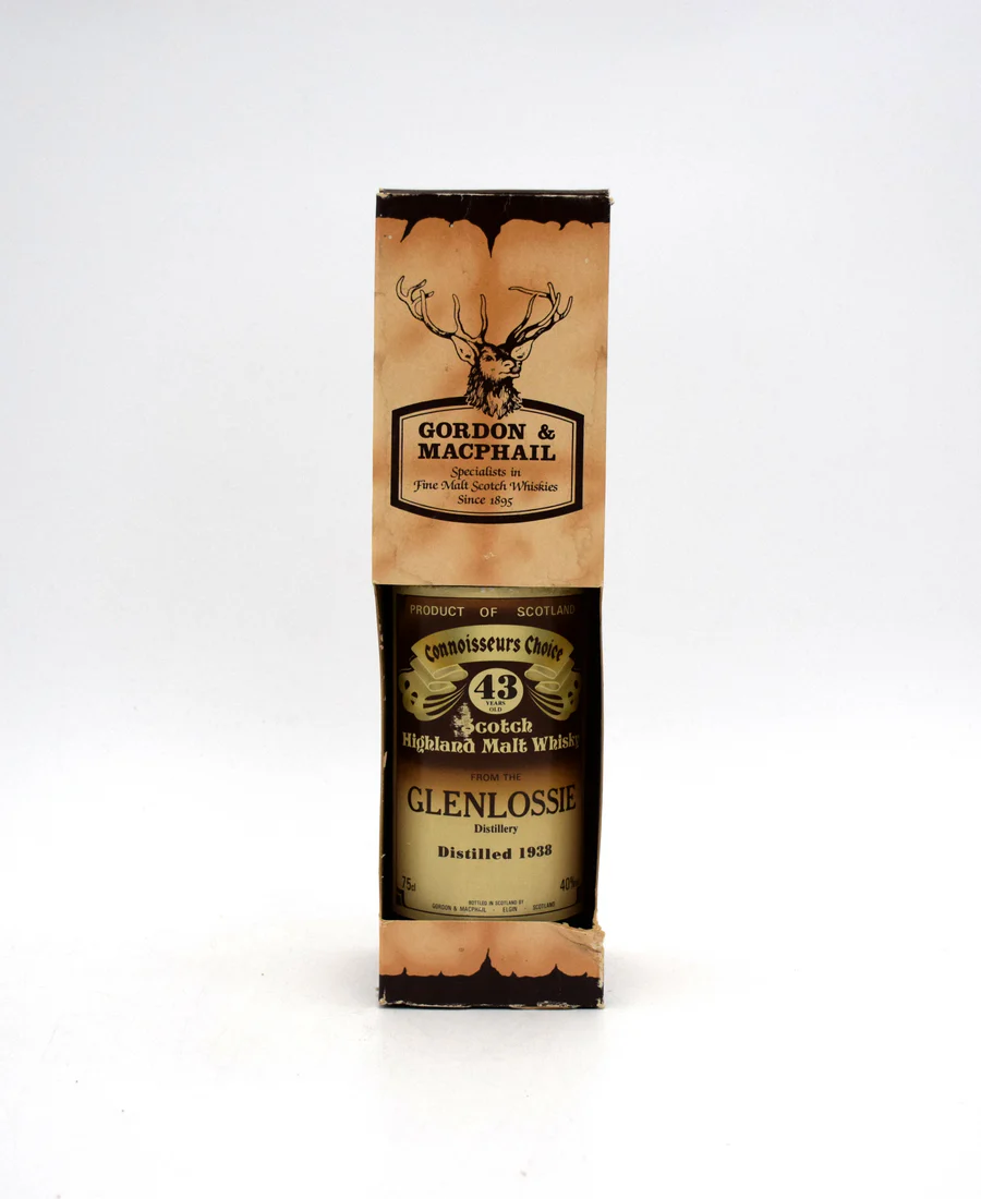 Gordon & MacPhail 'Connoisseurs Choice' Glenlossie 43 Year Single Malt Scotch - 1938 Release
