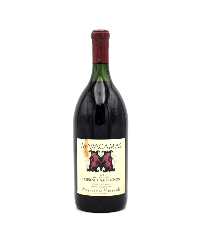 1974 Mayacamas Vineyards Cabernet Sauvignon 1.5L (slightly Stained Label)