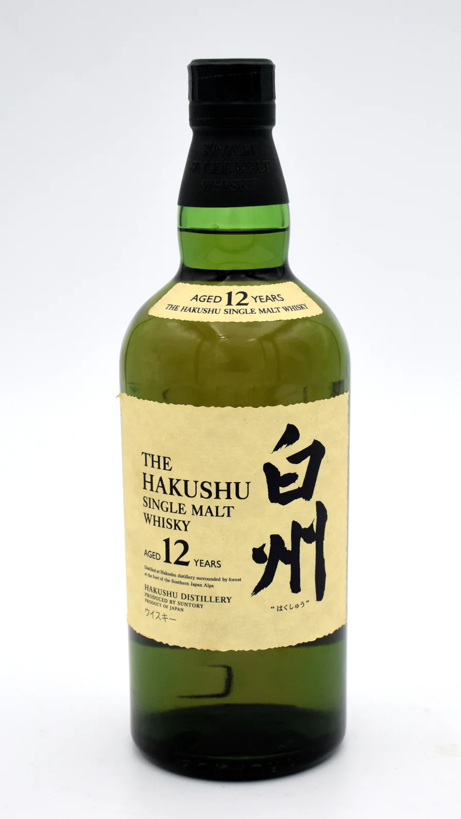 Hakushu 12 Year Old Single Malt Japanese Whisky (No Box)