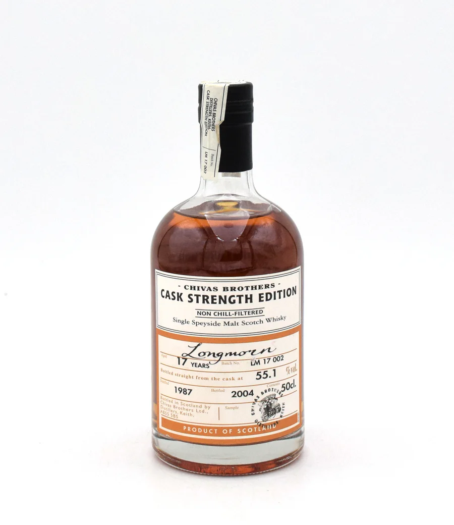Longmorn 1987 17 Year Chivas Brothers Cask Strength Edition Scotch Whisky