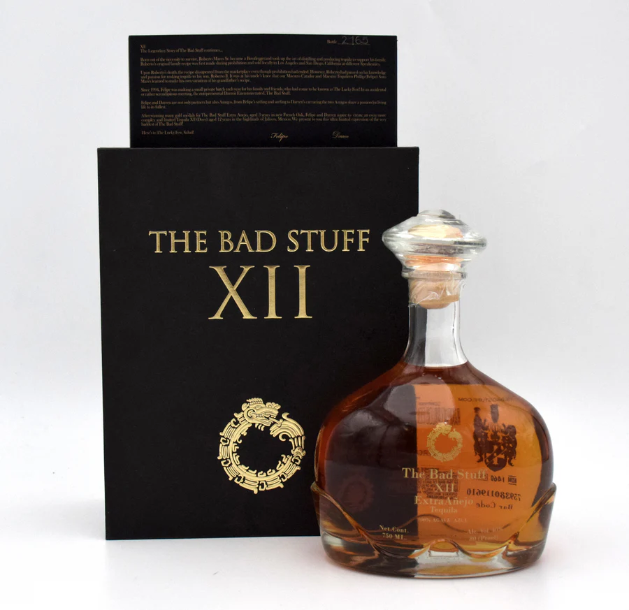 The Bad Stuff 'Doce' Extra Anejo Tequila 12 Year (XII)